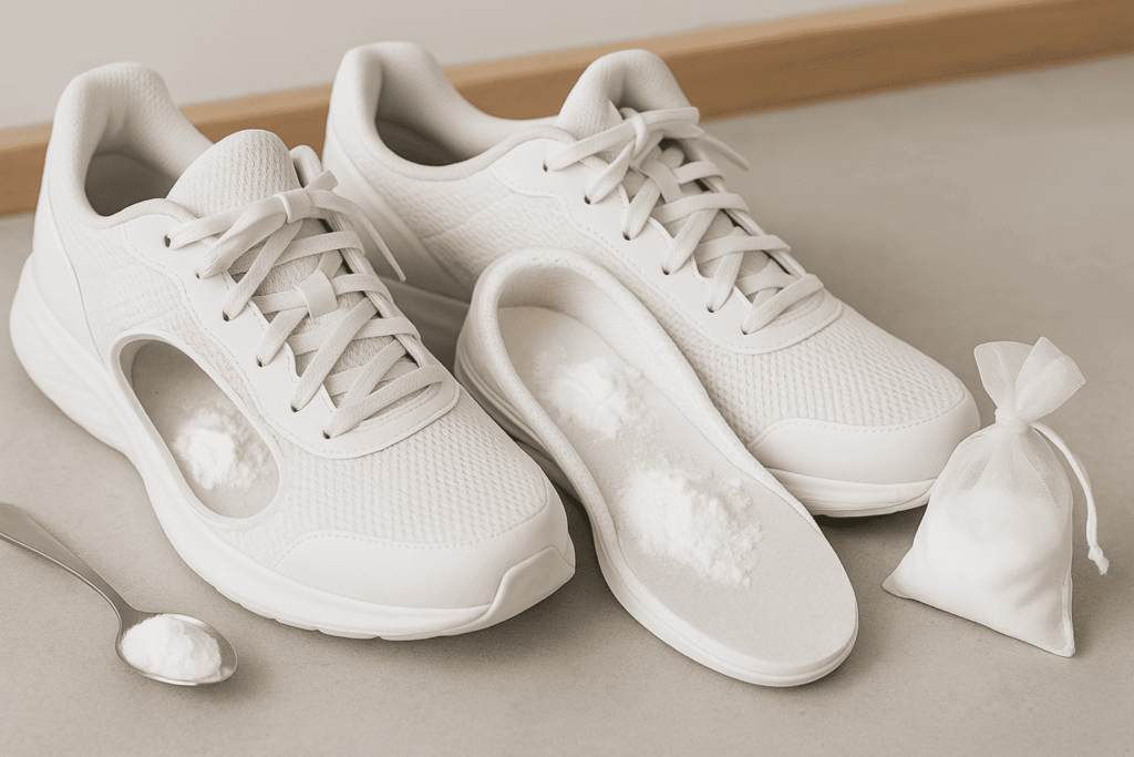 استفاده از جوش‌شیرین برای جذب بو