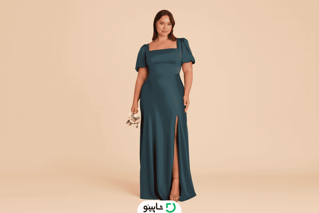 مدل لباس مجلسی برای افراد چاق و قد کوتاه - شاپینو