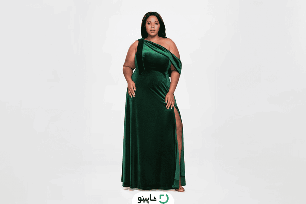 مدل لباس مجلسی برای افراد چاق و قد کوتاه - شاپینو